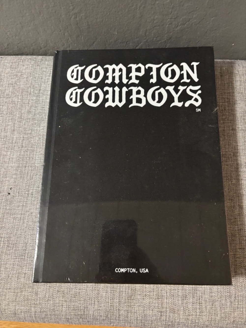 coffee table book titled "Compton Cowboys"